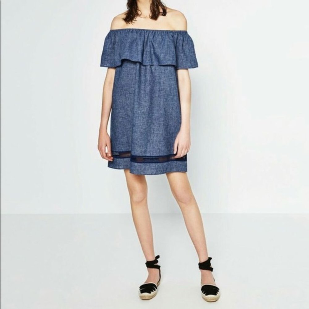 Zara linen dress